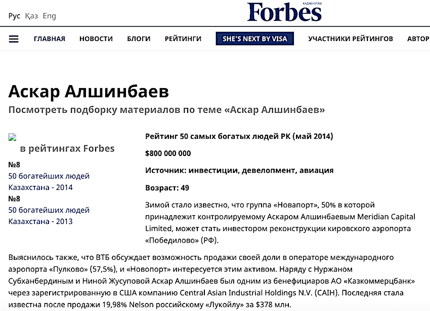 Ибрагим Акдрашев — Forbes Казахстан