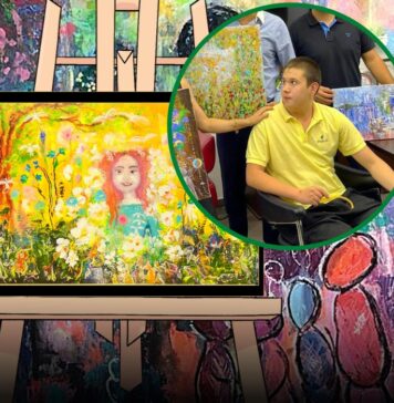 Рай для Лизы. Художник-аутист «оживил» убитую девочку