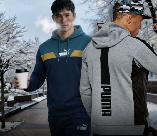 Мужское худи ПУМА, к которому тянетесь интуитивно!